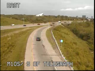 M-10 @ Highway 24-Traffic closest to camera is traveling south (2503) - USA