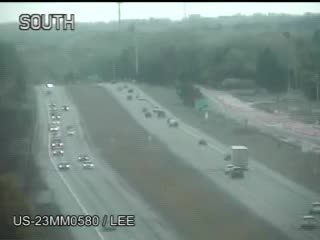 US-23 @ Lee Rd-Traffic closest to camera is traveling north (1105) - USA