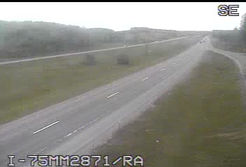 I-75 @ Mile Marker 287-Traffic closest to camera is traveling south (2252) - USA