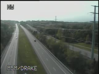 M-5 @ Drake-Traffic closest to camera is traveling East (2188) - USA
