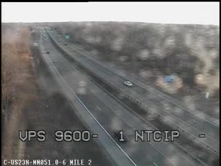 US-23 @ 6 Mile-Traffic closest to camera is traveling north (2350) - USA