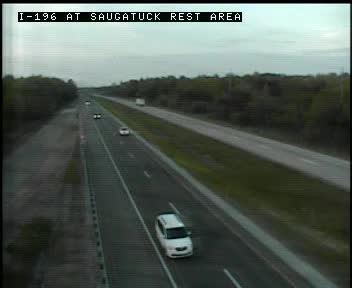 I-96 @ Saugatuck Rest Area-Traffic closest to camera is traveling south (2621) - USA