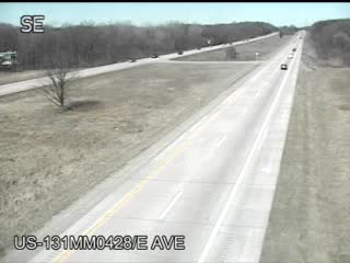 US-131 @ W E Ave.-Traffic closest to camera is traveling north (2619) - USA