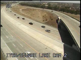 I-75 @ Square Lk 2-Traffic closest to camera is traveling south (2682) - USA