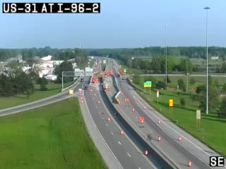 US-31 @ I-96 2-Traffic closest to camera is traveling north (2658) - USA