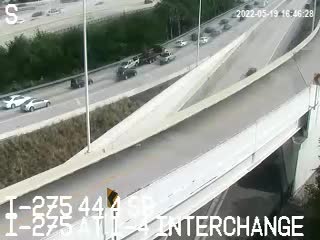 CCTV I-275 44.4 SB - Southbound - 478 - 12 - Florida