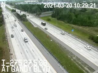 CCTV I-275 27.5 SB - Southbound - 491 - 12 - Florida
