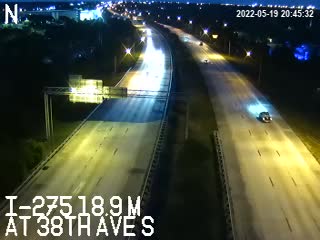 CCTV I-275 18.9 M - Northbound - 639 - 12 - Florida