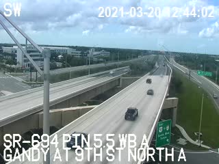 CCTV SR-694 PIN 5.5 WB (A) - Westbound - 891 - 12 - Florida