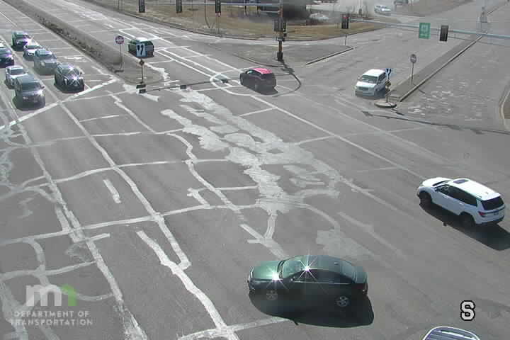T.H.10 WB @ Thurston Ave - T.H.10 WB @ Thurston Ave - in Anoka - USA