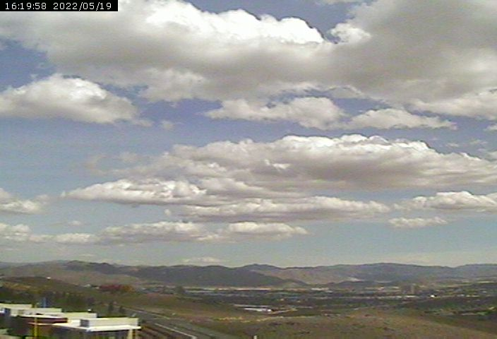 The Sky over Reno, Nevada facing SSE  - USA