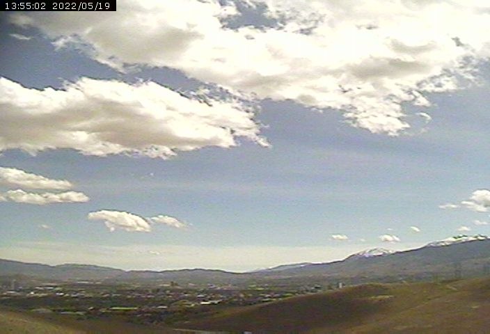 The Sky over Reno, Nevada facing SSW - USA