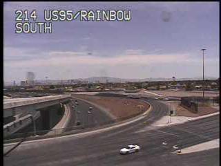 US 95 SB Rainbow Curve - TL-100214 - Nevada and Vegas