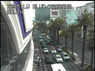 Las Vegas Blvd at Harrahs - TL-102395 - Nevada and Vegas