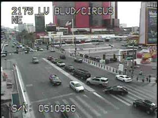Las Vegas Blvd at Circus Circus Dr - TL-102175 - Nevada and Vegas