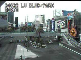 Las Vegas Blvd at Park Ave - TL-124822 - Nevada and Vegas