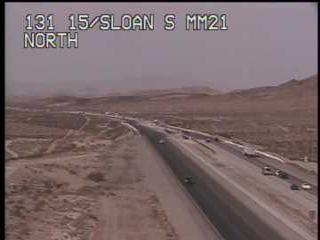 I-15 SB Sloan S Mile 21 - TL-100131 - Nevada and Vegas