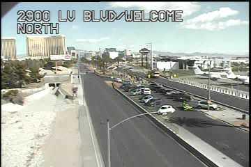 Las Vegas Blvd at Welcome Sign (stationary) - TL-184002 - USA