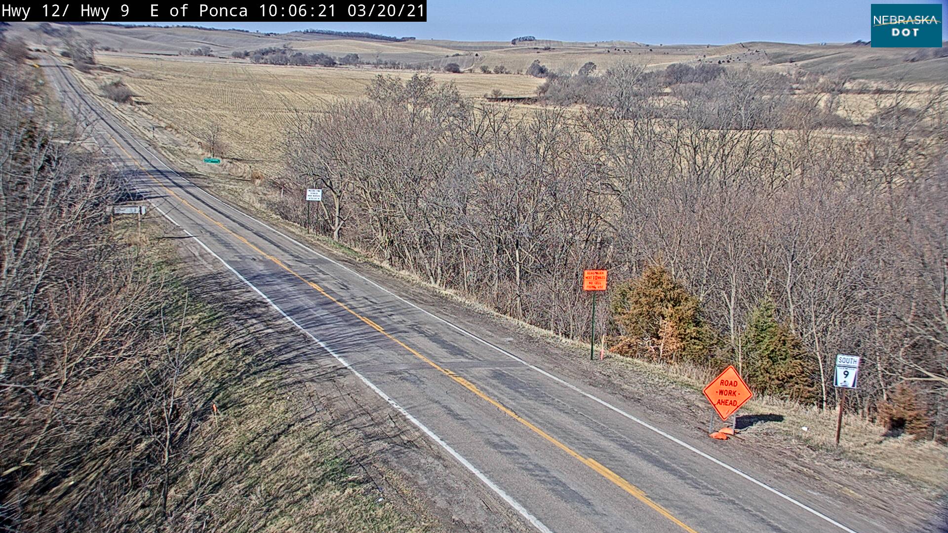 S of Ponca - 9 looking south  - NE 12 - USA