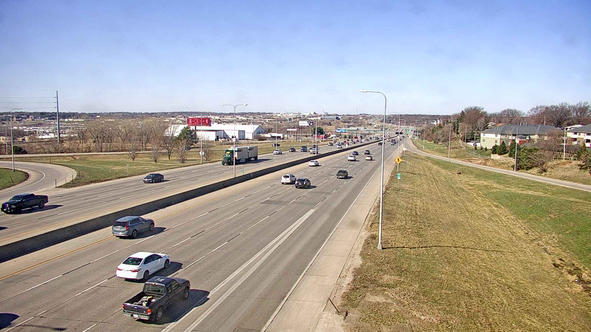 72nd St in Omaha - Various Views - I-80 - USA