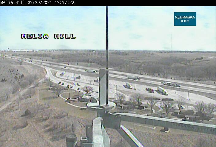 Melia Hill W of Omaha - Various Views - I-80 - USA