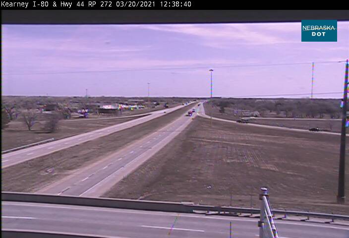 Kearney Exit 272 - Interstate View - I-80 - USA