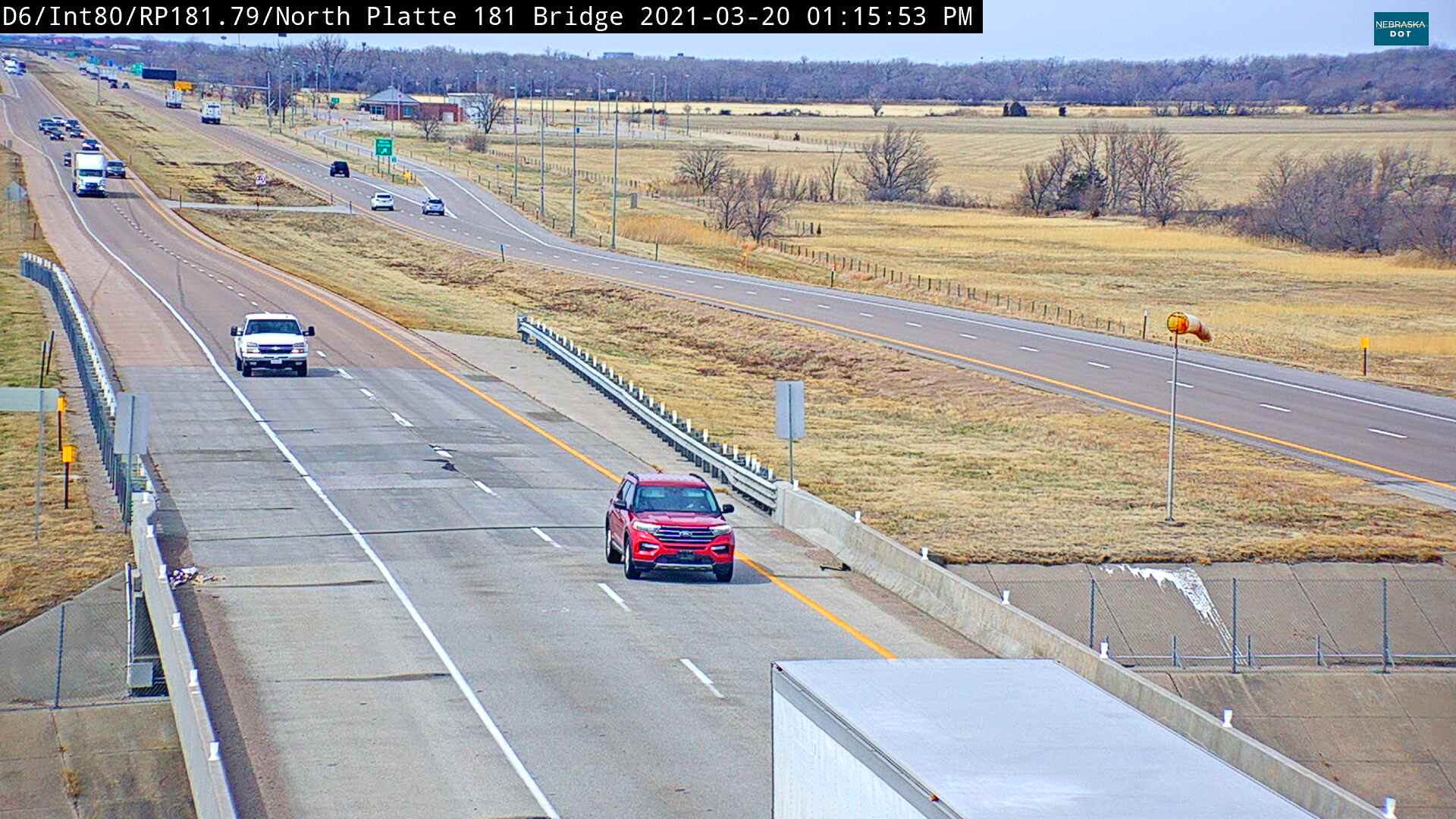 Bridge 181 E of North Platte - I 80 West - I-80 - USA