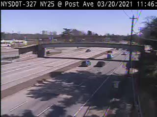 NY 25 - RT25 Eastbound at Post Ave (2280) - USA