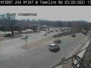 NY 347 Westbound at Townline Road (5765) - New York City