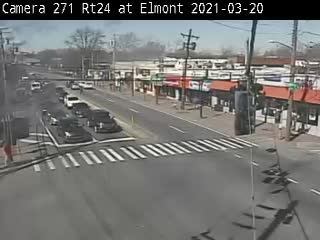 NY 24 Eastbound at Elmont Road (5771) - USA