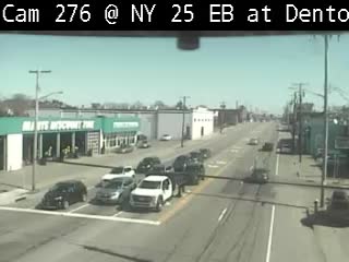 NY 25 Eastbound at Denton Ave. (5776) - USA