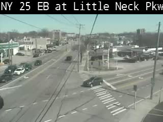 NY 25 Eastbound at Little Neck Pkwy. (5778) - USA