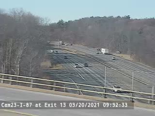 I-87 at Exit 13 (US 9, Saratoga Springs) (2087) - New York City