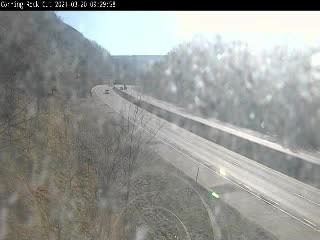 I-86 at Corning Rock Cut (between Exit 45-46 Westbound) (6139) - USA