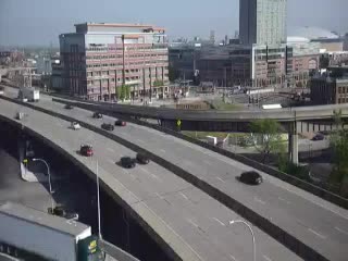 I-190 at Interchange 7 (Route 5 Skyway) (4ni00505n NYT) - New York City