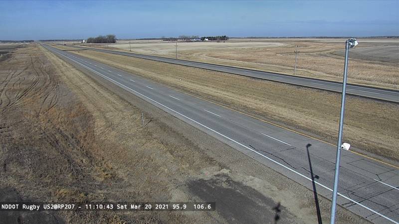 Rugby - West (US 2 MP 207.3) - NDDOT - USA
