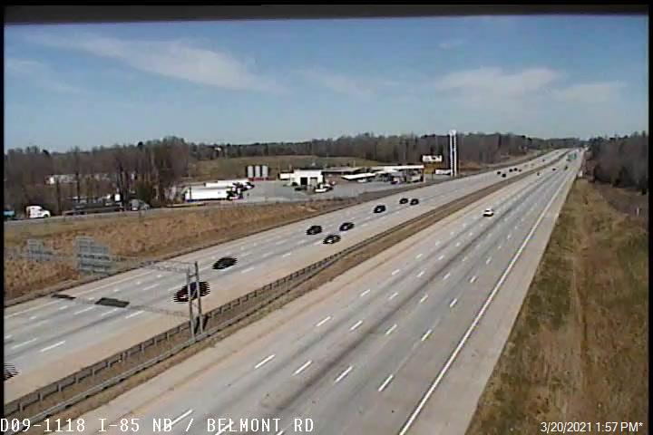 I-85 at NC-47 (Belmont Rd) - Davidson (951) - USA
