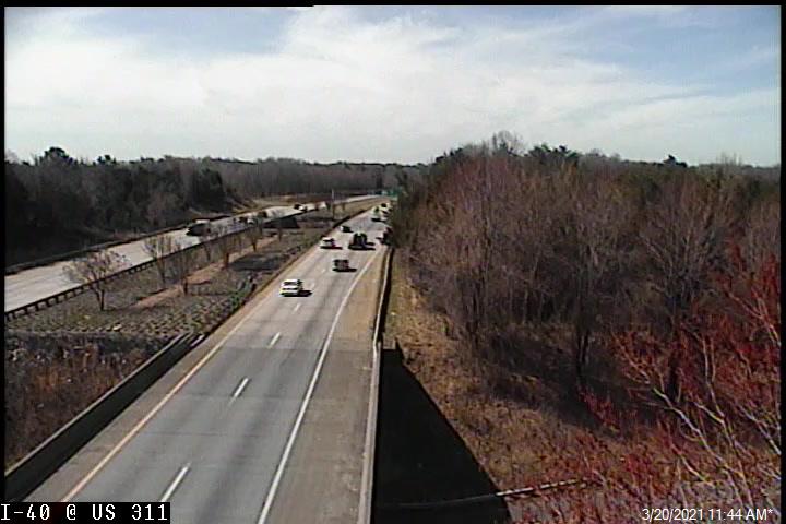 I-40 at I-74/US-311 - Forsyth (753) - North Carolina