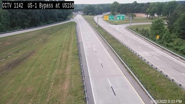 US 158 @ US 1 Bypass - Vance (1346) - USA