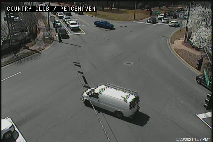 Country Club Rd @ Peace Haven Rd - Forsyth (1077) - North Carolina