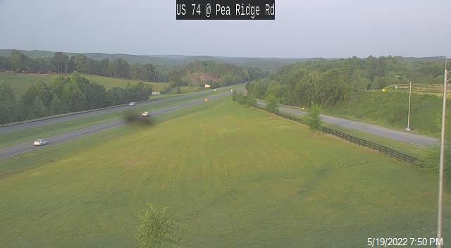 US 74 @ Pea Ridge Rd - Transylvania (1378) - North Carolina