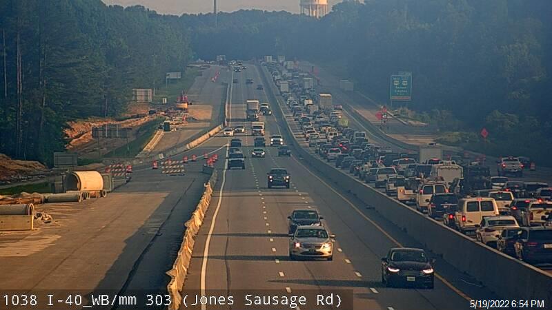 I-40 @ Jones Sausage Rd - Wake (1408) - North Carolina