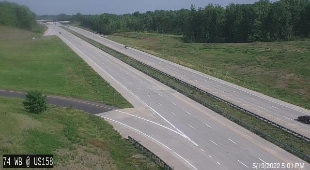 I-74 Beltway NB @ US158 - Forsyth (1508) - North Carolina