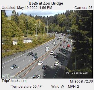 US26 at Zoo Bridge (281) - Oregon