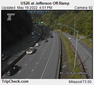 US26 at Jefferson Off-Ramp (280) - Oregon
