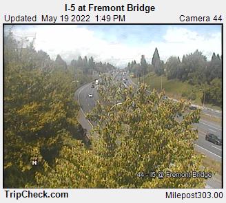 I-5 at Fremont Bridge (125) - Oregon