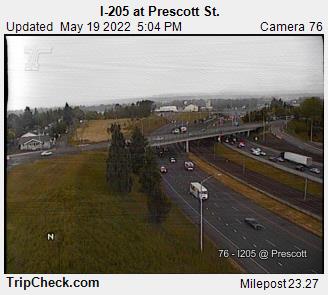 I-205 at Prescott St. (101) - Oregon