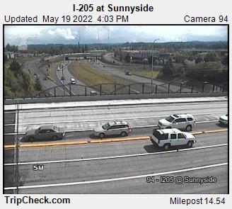 I-205 at Sunnyside (255) - Oregon