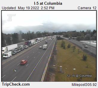 I-5 at Columbia (130) - Oregon
