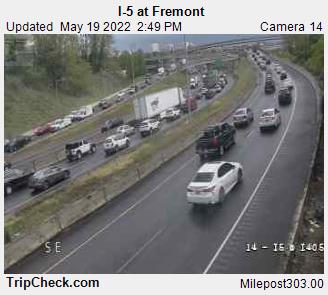I-5 at Fremont (126) - Oregon